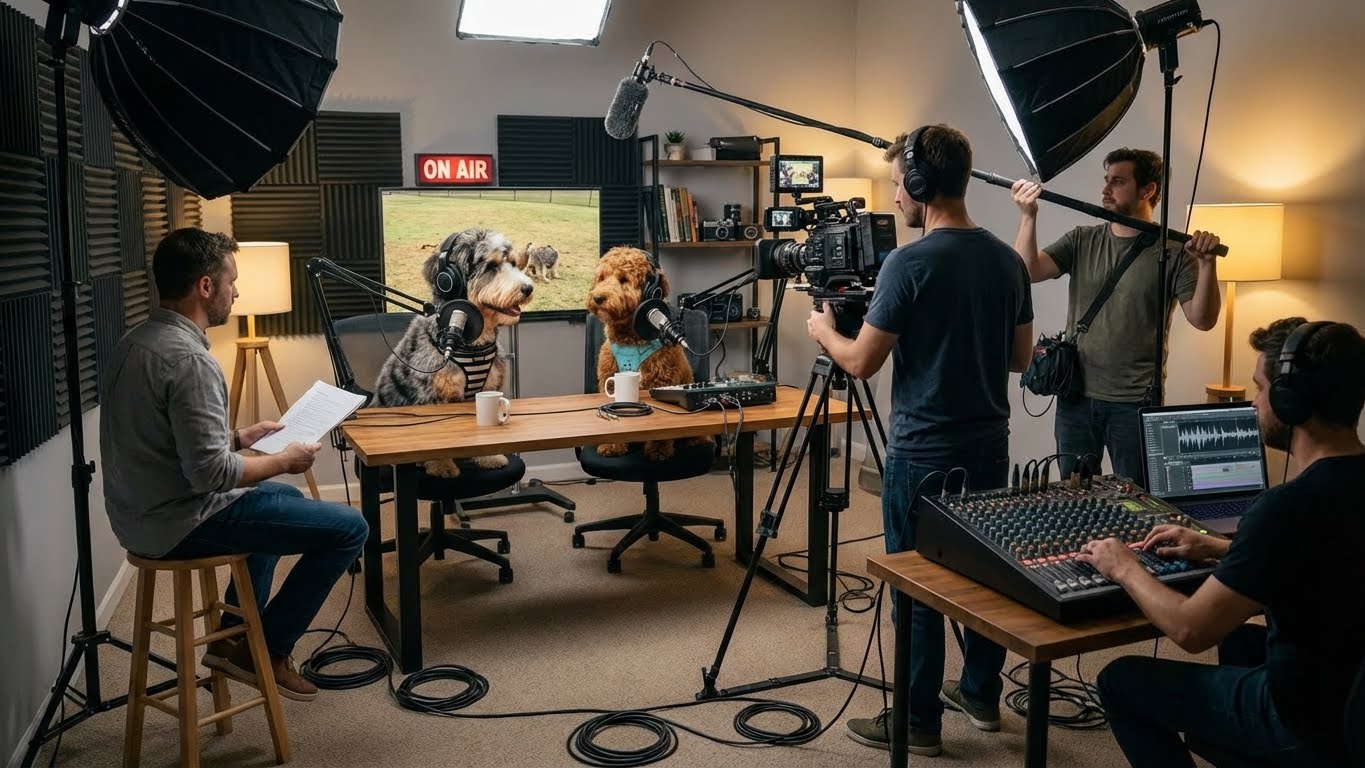 Behind the scenes photoshoot 3