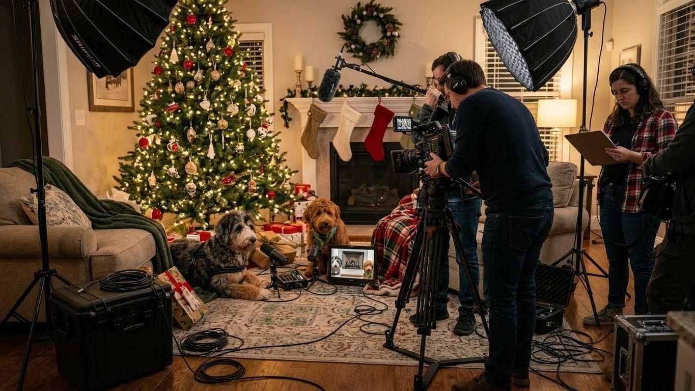 Behind the scenes photoshoot 4